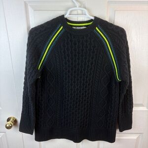 T.Alexander Wang Cable Knit Sweater Black